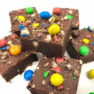 Limited Edition M and M Brownies