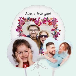 Personalised balloons