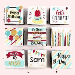 personalised brownies