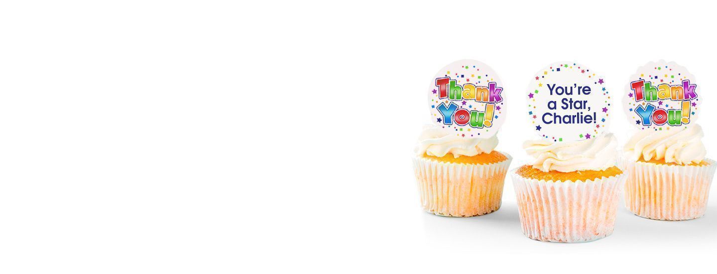 Thank You cupcakes