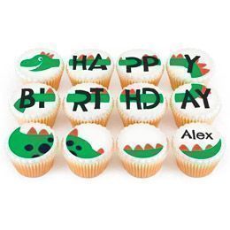 dinosaur cupcakes